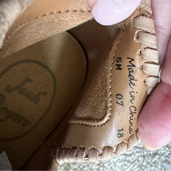 Jack Rogers Tan Leather Ankle Booties 5 - Picture 4 of 9